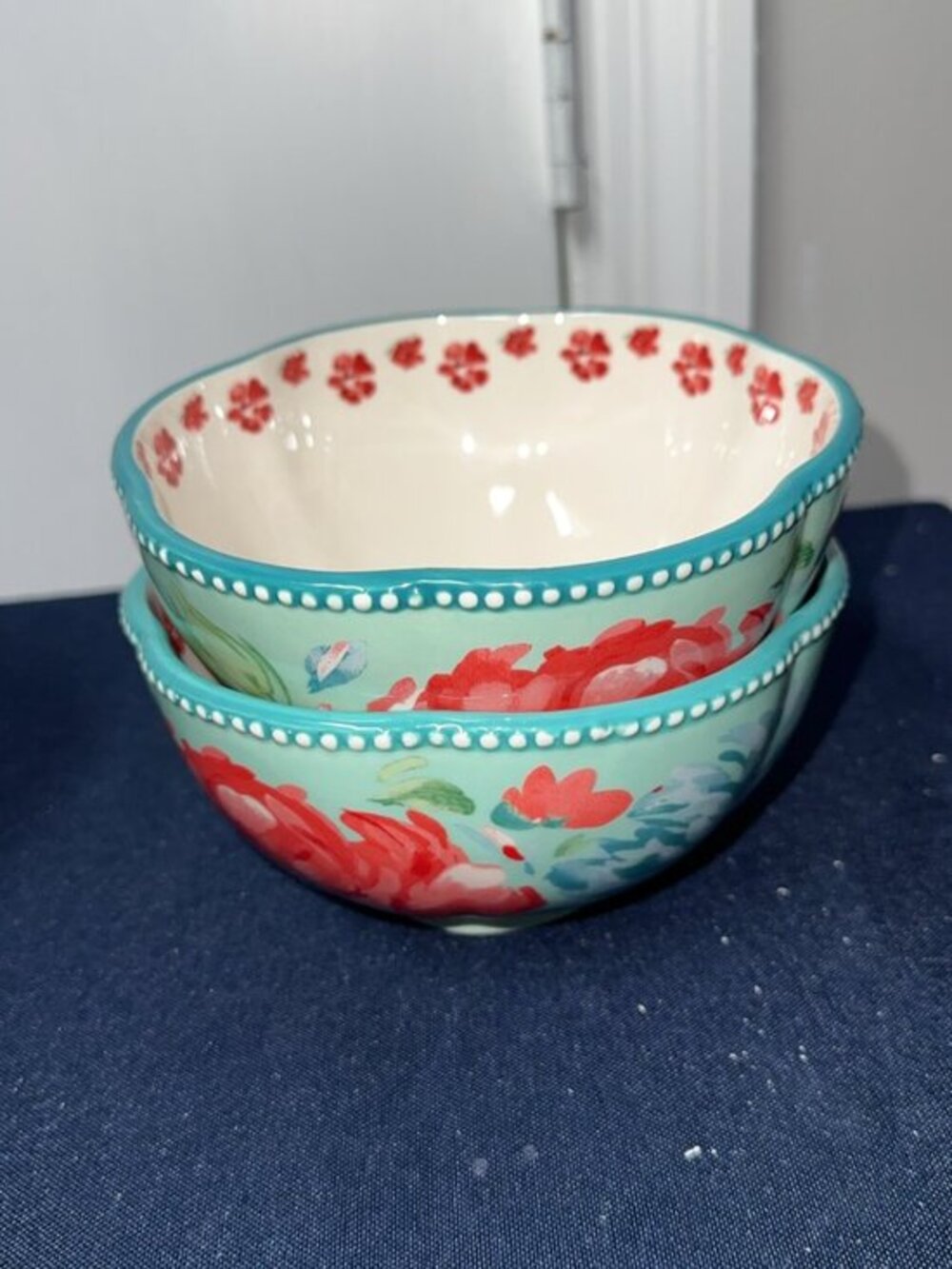 The Pioneer Woman | Set of 2 Gorgeous Garden Stoneware 6in Bowls